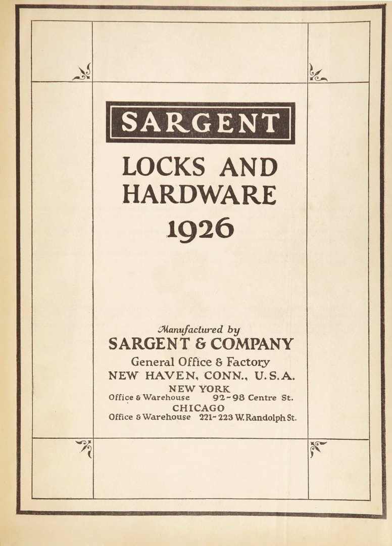 Sargent 1926 cover