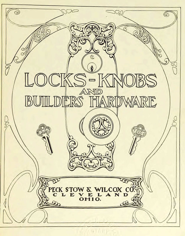 Locks, Knobs and Builders Hardware . . . Catalog "F" cover