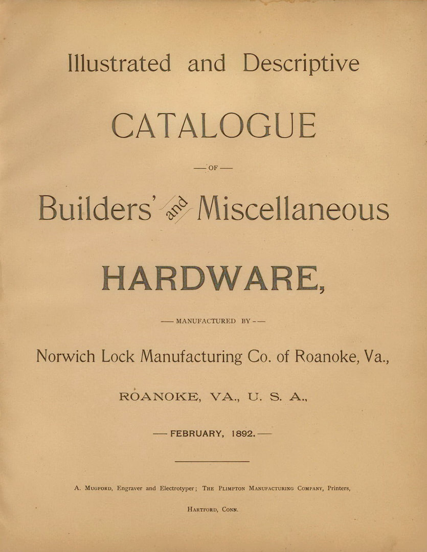 Norwich 1892 cover