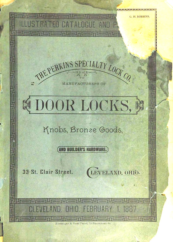 Illustrated and Descriptive Catalogue and Price List of Door Locks, Knobs, Bronze Goods and Builders' Hardware cover