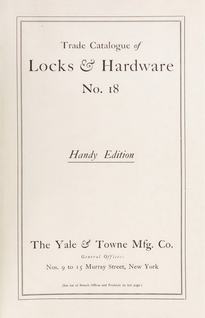 Yale 1905 cover