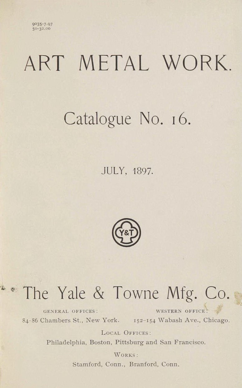 Yale 1897 cover