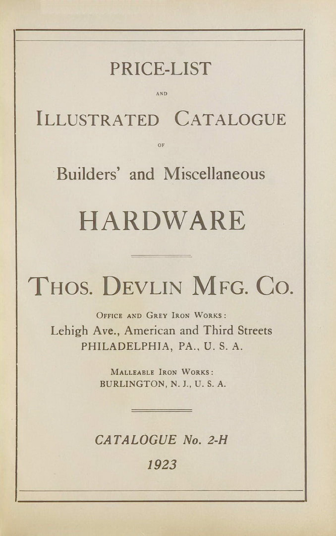 Devlin 1923 cover