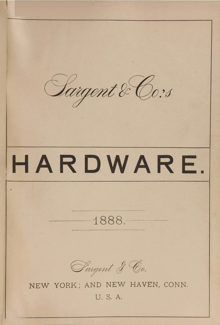 Sargent 1888 cover
