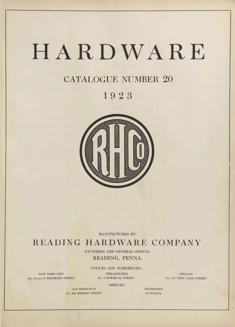 Hardware Catalogue Number 20 cover