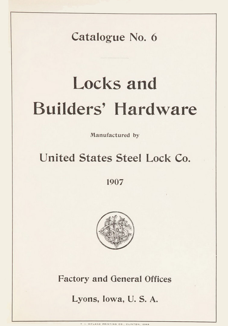 Ussteellock 1907 cover