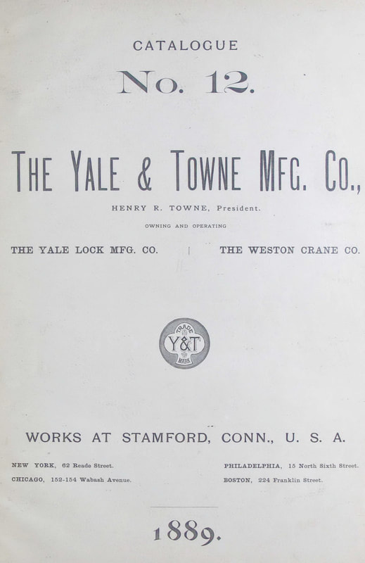 Yale 1889 cover
