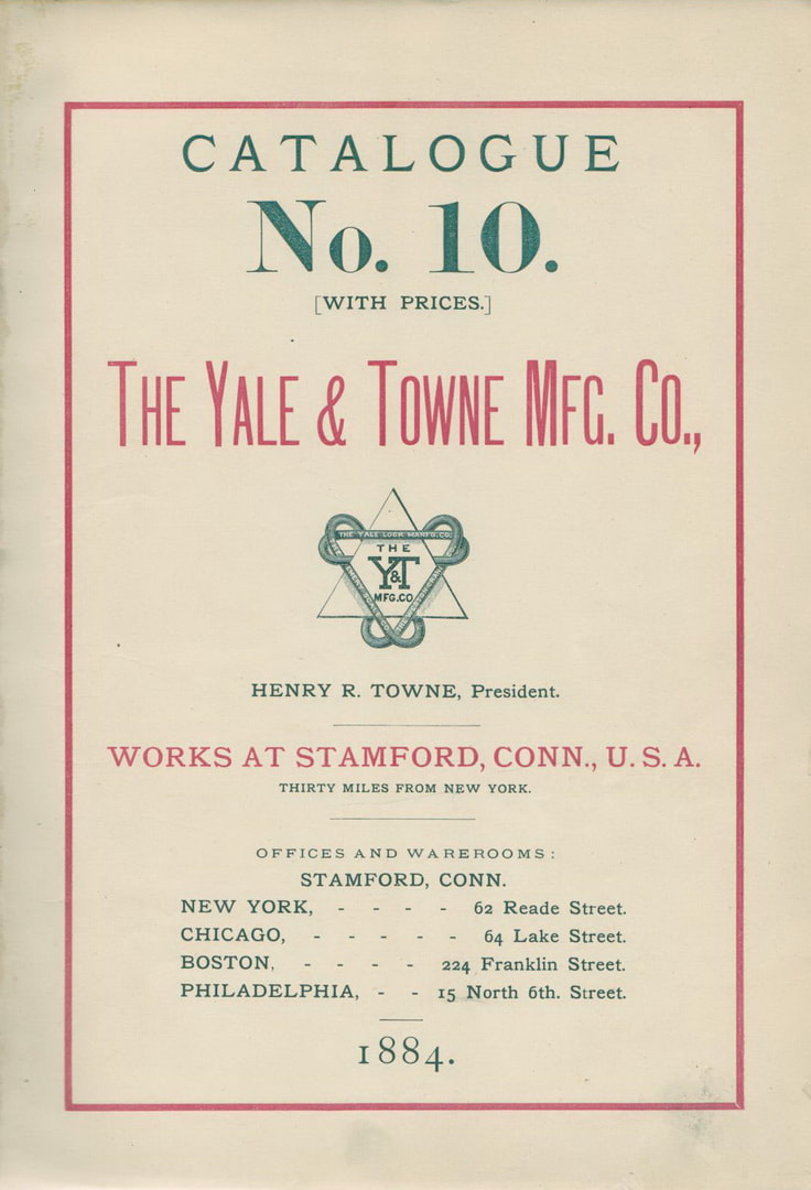 Yale 1884 cover