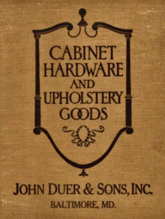 Cabinet and Drapery Hardware, Woodworkers’ Tools, Upholstery Fabrics, Lace Curtains, Portieres: Catalogue P cover