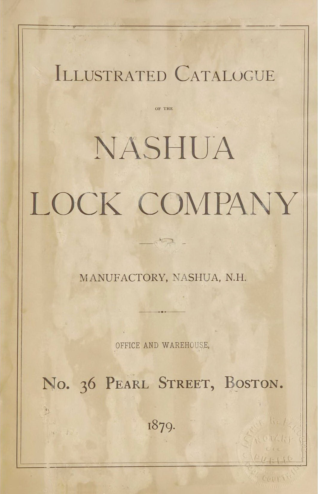 Nashua 1879 cover