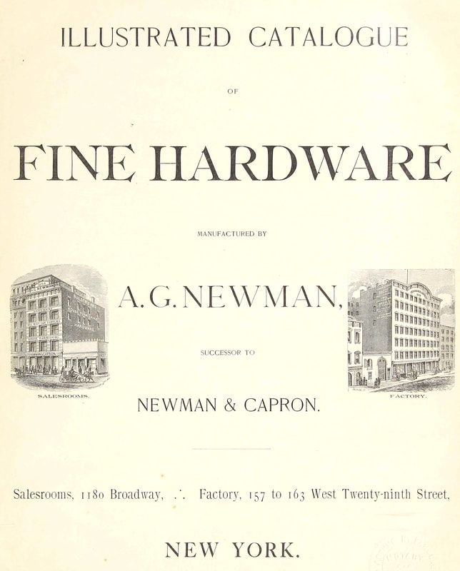 Illustrated Catalogue of Fine Hardware cover