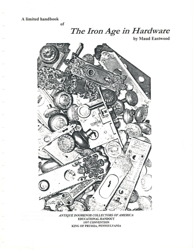 A Limited Handbook of the Iron Age in Hardware cover