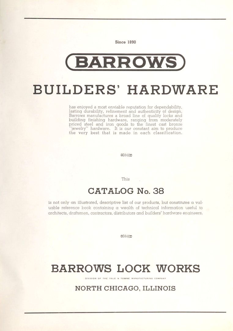 Catalog No. 38 cover