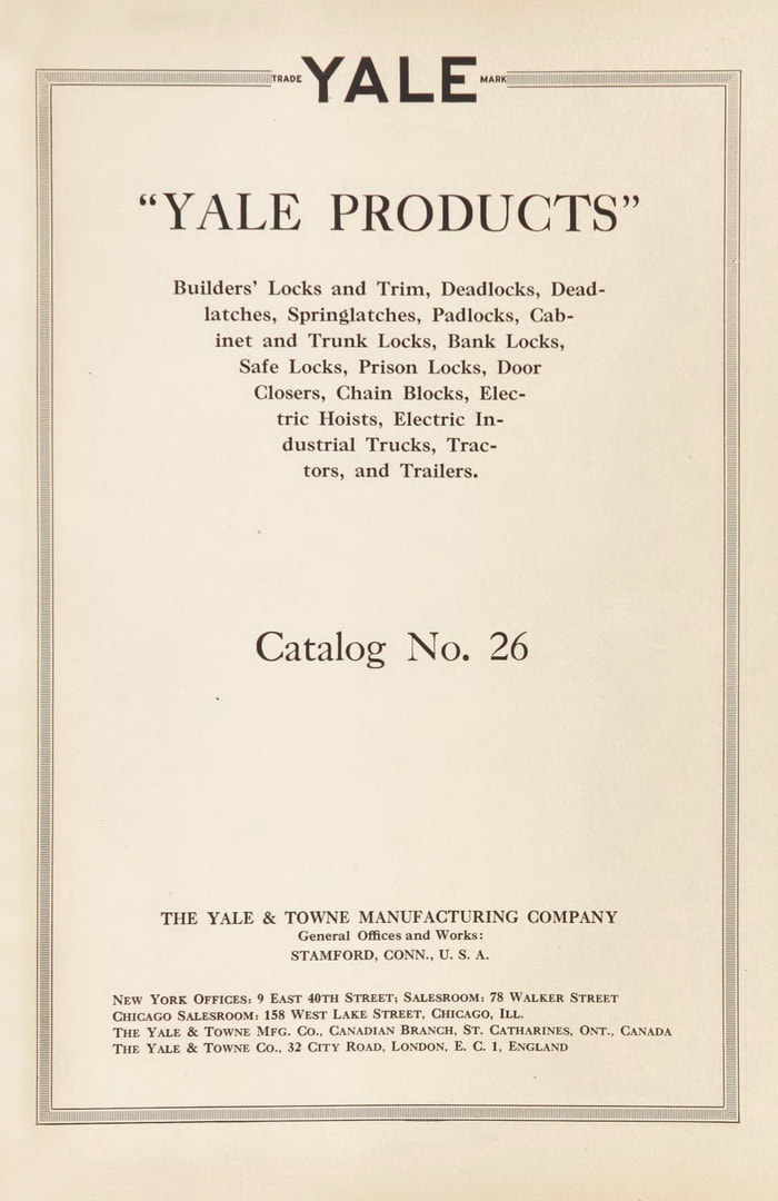 Yale 1929 cover