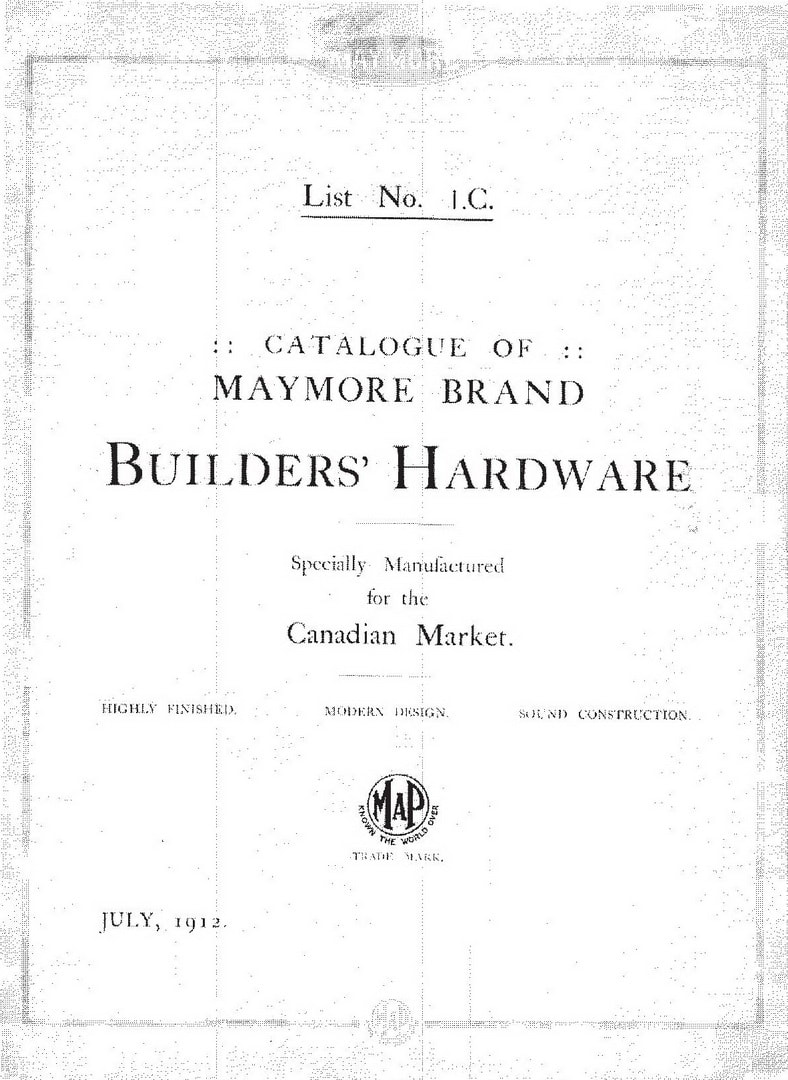 Maypadmore 1912 cover