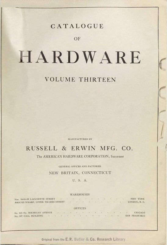 Catalogue of Hardware: Volume Thirteen cover