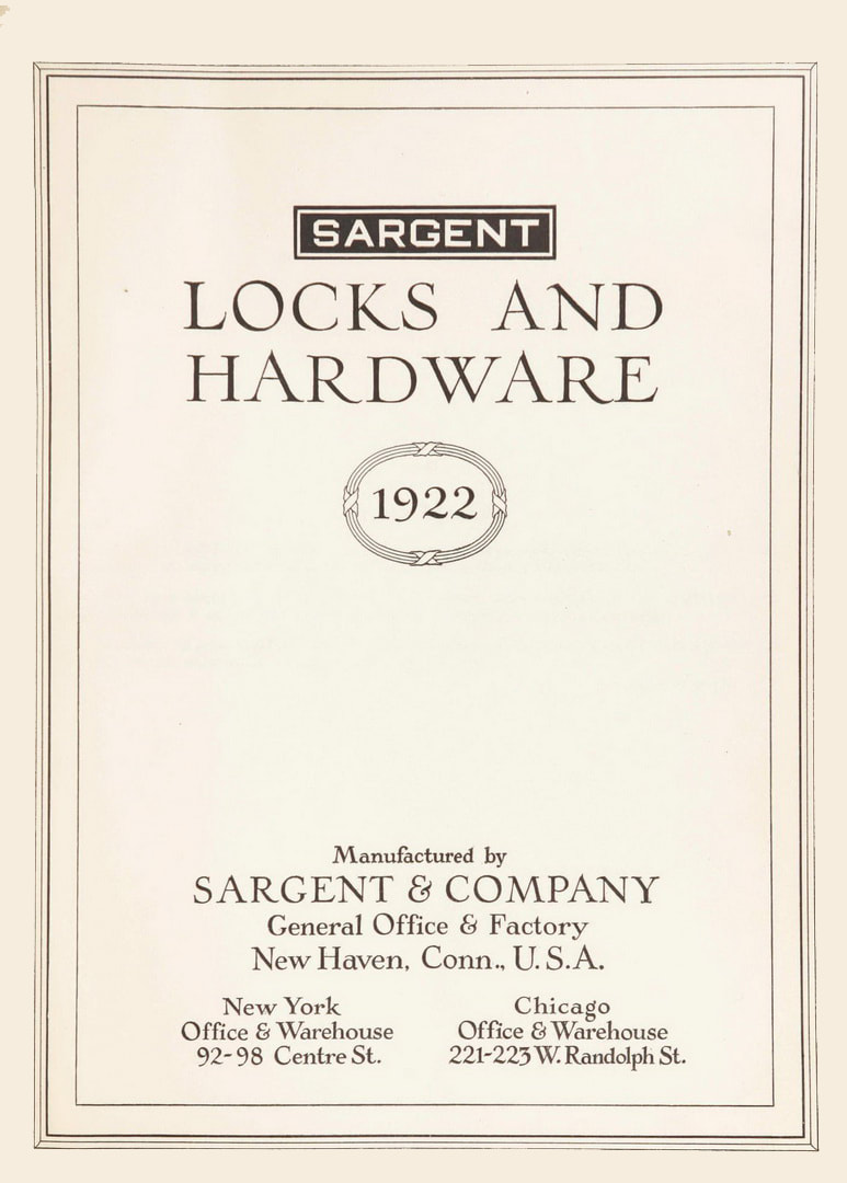 Sargent 1922 cover