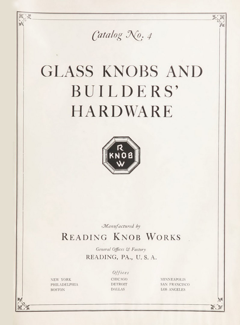 Readingknobworks 1928 cover