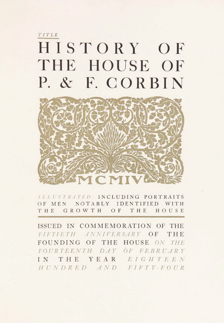 Corbin 1904 cover