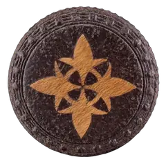 Westlake design wood inlaid, black