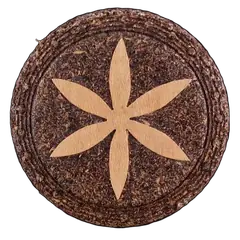 Westlake design with wood inlaid, black